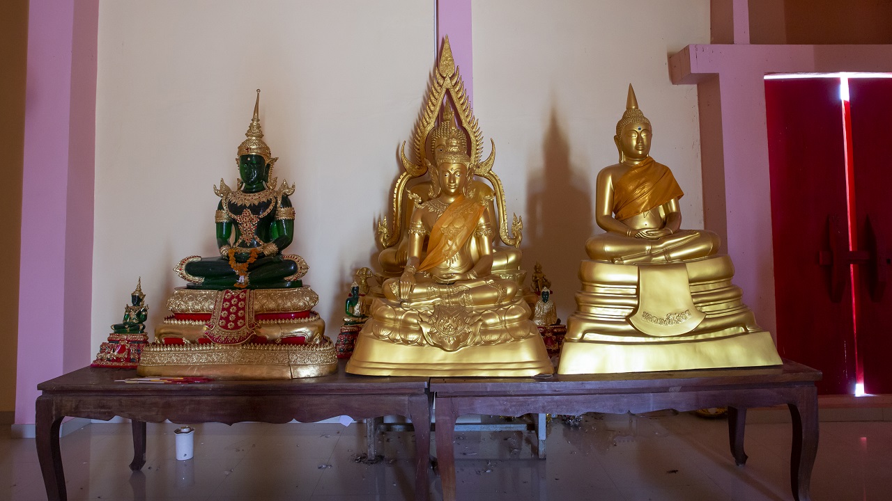 Blog - Lost Places in SOA - Wat Nam Wing (innen)