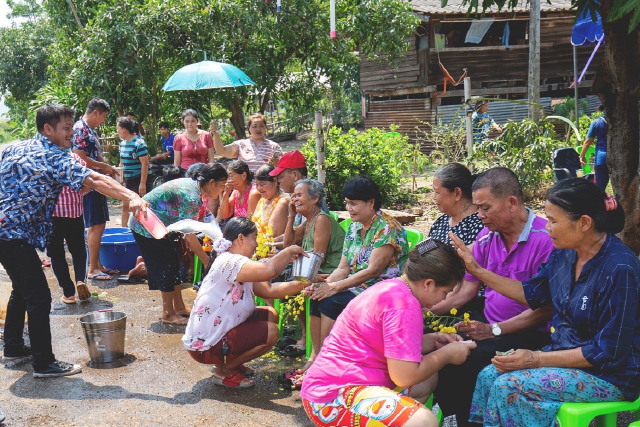 Blog - Songkran während der Pandemie - Zeremonie